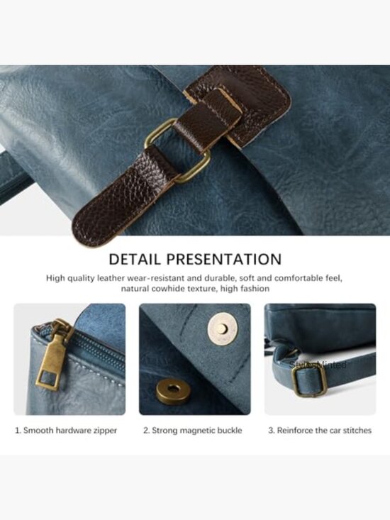 Convertible 3-in-1 Backpack Tote Shoulder Bag Laptop Travel Multipurpose main image 6